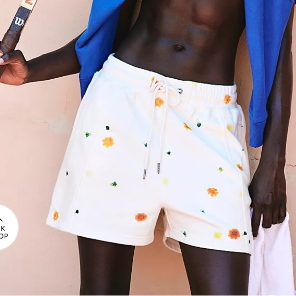 FP Movement X Dyekween sprint to the finish shorts